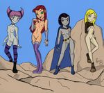  dc dcau jinx poland raven starfire teen_titans terra 