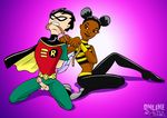  bumblebee dc dcau online_superheroes robin teen_titans 