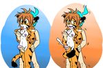  &lt;3 &lt;3_eyes anthro breasts chest_tuft cum fangs feline flora_(twokinds) fur grope handjob human human_on_anthro inner_ear_fluff interspecies mammal not_it orange_fur penis sex stripes thigh_sex tiger trace_legacy tuft twokinds yellow_eyes 