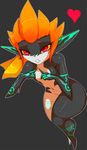  &lt;3 anthro female fluffyblarg hair imp looking_at_viewer midna nintendo nude overweight solo teeth the_legend_of_zelda thick_thighs twilight_princess video_games 