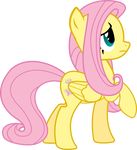 cutie_mark equine feathered_wings feathers female feral fluttershy_(mlp) friendship_is_magic fur hair hokutto_(artist) long_hair mammal my_little_pony pegasus pink_hair solo wings worried 