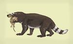  ectypodus mammal multituberculata multituberculate palaeoart palaeontology paleoart paleontology predator rodent 