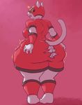  2016 animal_crossing anthro armor big_butt breasts butt butt_expansion cat clothed clothing crossgender expansion feline female hand_on_butt helmet huge_butt kid_cat looking_back mammal nintendo nipple_bulge open_mouth signirsol solo standing surprise thick_thighs torn_clothing video_games wardrobe_malfunction wide_hips 