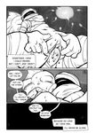  animal_genitalia anthro blattarieva clothed clothed/nude clothing comic cum_from_pussy dialogue english_text erection eyes_closed female fish_(nuclear_throne) genital_focus genital_slit greyscale hug humanoid humanoid_on_anthro impregnation kissing leaning leaning_back male male/female marine monochrome nuclear_throne nude penis pussy rebel_(nuclear_throne) romantic_couple scalie slit speech_bubble spread_pussy spreading text 