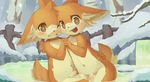  anthro balls blush canine claws cub cute fennec fox fur looking_at_viewer male male/male mammal moki navel nude open_mouth penis smile standing uncut water wet young 