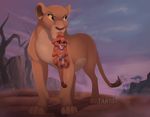  adoption borders carried_to_safety cub daughter disney feline lion mammal maternal_instinct mother motherly_love nala outlands parent pridelands protection tartii the_lion_king vitani young 
