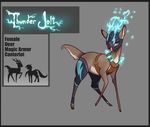  alorix antlers armor cervine deer fan_character female feral horn mammal my_little_pony 