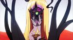  animated animated_gif ass_shake blonde_hair blush desert earrings episode_3_villain_(flip_flappers) evil face_in_hands fangs flip_flappers gradient_hair jewelry long_hair monster_girl multicolored_hair purple_eyes sharp_teeth tentacle very_long_hair welwitschia_(flip_flappers) 