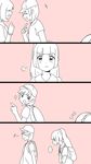  4koma comic lillie_(pokemon) male_protagonist_(pokemon_sm) pokemon pokemon_(game) pokemon_sm tagme 