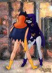  barbara_gordon batgirl batman dc dcau online_superheroes raven teen_titans 