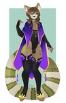 anthro bulge clothed clothing crossdressing girly hiddenwolf male mammal red_panda smile solo standing tight_clothing wide_hips 