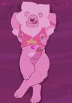  anthro anthrofied balls bed bottomless cartoon_network clothed clothing crossed_legs digitigrade erection eroborus feline high-angle_view humanoid_penis licking licking_lips lion lion_(steven_universe) lying male mammal mane musclegut nipples on_back on_bed one_eye_closed pecs penis pinup pose precum pubes retracted_foreskin shirt solo steven_universe t-shirt tongue tongue_out torn_clothing uncut 