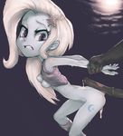  1boy 1girl arm_grab ass blue_skin breasts clenched_teeth conoghi crop_top cum cum_on_body cum_on_lower_body cumdrip dark_skin from_side hair_ornament hetero interracial kneehighs long_hair male_hand my_little_pony my_little_pony_equestria_girls my_little_pony_friendship_is_magic nipples no_panties penis personification shirt small_breasts solo_focus star star_hair_ornament sweat teeth trixie_lulamoon uncensored white_hair 