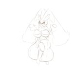  big_breasts blush breasts diaper feces female lopunny messy_diaper nintendo pok&eacute;mon prettypaddedprincess scat soiling video_games 