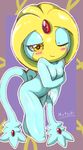  anthro blush breasts mutuki pokemon smile uxie yellow_eyes 