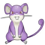  no_humans pokemon rattata red_eyes satou_mami solo 