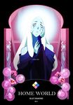  bags_under_eyes blue_diamond_(steven_universe) blue_eyes blue_skin bubble gem hand_on_own_face highres long_hair nyong-choi solo spoilers steven_universe symbol-shaped_pupils tears upper_body very_long_hair white_hair 