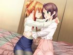  aida_takanobu game_cg onohara_hazuki sono_hanabira_ni_kuchizuke_wo suou_manami yuri 