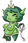  ambiguous_gender animal_humanoid belly big_belly big_breasts breasts duo female goblin goblin_princess humanoid monster_girl_(genre) pregnant thebrave towergirls whip 