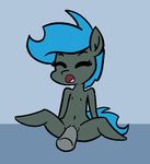  animated anthro blue_hair blush chibi cute disembodied_penis equine flat_chested hair horse jade_shine male mammal my_little_pony nipples penis pony pussy sex whatsapokemon 