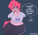  anthro big_breasts breasts earth_pony english_text equine fan_character female friendship_is_magic horse huge_breasts hugtastic_pinkie_pie mammal my_little_pony pinkie_pie_(mlp) pony somescrub text 