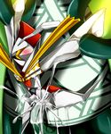  blush celesteela ck_(artist) cum cumshot ejaculation interspecies kartana male male/male nintendo orgasm penetration penis pok&eacute;mon ultra_beast vein video_games 