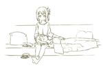  :&gt; bangle barefoot blanket book book_stack bracelet closed_eyes closed_mouth collarbone couch cushion eyebrows_visible_through_hair hair_between_eyes hair_ornament hair_ribbon hairclip hand_on_another's_head hand_on_another's_stomach jewelry lineart looking_at_another lying miyoshi_karin monochrome multiple_girls on_back parted_lips ribbon shikou_sakugo_(qqap9gt9k) shirt shorts side_ponytail sitting sleeping twintails yuuki_yuuna yuuki_yuuna_wa_yuusha_de_aru yuusha_de_aru 