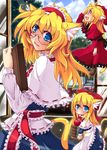  alice_margatroid animal_ears apple bespectacled blonde_hair blue_eyes book capelet cat_ears cat_tail food fruit glasses hairband hourai_doll kemonomimi_mode long_hair lozelia matching_shanghai purple_eyes shanghai_doll short_hair solo tail touhou white_capelet window 