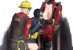  engineer le_mime pyro spy team_fortress_2 