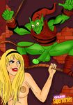  green_goblin gwen_stacy marvel online_superheroes spider-man 
