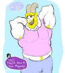  anthro armpit_hair armpits asgore_dreemurr atlantart boss_monster caprine goat machine male mammal mettaton mettaton_ex musclegut muscular muscular_male robot simple_background text undertale video_games 