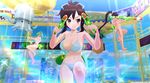  3d 3girls asuka_(senran_kagura) bikini breasts female hikage_(senran_kagura) homura_(senran_kagura) multiple_girls senran_kagura 