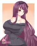  1girl breasts female large_breasts murasaki_(senran_kagura) senran_kagura solo 