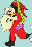  ambiguous_penetration anthro avian bird canine cub daisy_duck digital_media_(artwork) disney dreadlocks duck eyes_closed feathers female flat_colors fox invalid_background invalid_tag male male/female mammal nude open_mouth penetration reo_grand sex simple_background standing standing_sex young 