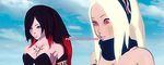  2girls 3d animated animated_gif gravity_daze multiple_girls 