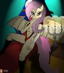 anthro equine female flutterbat_(mlp) fluttershy_(mlp) friendship_is_magic horse mammal moon my_little_pony night pony vampire 
