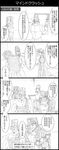  chain comic dog earrings facial_mark fangs flying_sweatdrops gakuran graphite_(medium) greyscale hat headband highres iggy_(jojo) jean_pierre_polnareff jewelry jojo_no_kimyou_na_bouken kakyouin_noriaki kuujou_joutarou long_tongue monochrome muscle open_mouth school_uniform smile snot stardust_crusaders sweatdrop tattoo tears terence_trent_d'arby tongue tongue_out traditional_media translated utano 