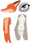  2017 akiric anthro breasts canine disney duo featureless_breasts featureless_crotch female fox judy_hopps lagomorph male mammal nick_wilde nude purple_eyes rabbit simple_background sketch sketch_page white_background zootopia 