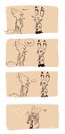  absurd_res anthro arctic_fox blush canine comic disney female fox fur hi_res jack_savage lagomorph male mammal monochrome rabbit size_difference skye_(zootopia) text tumugi_topia zootopia 