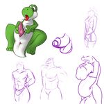  abs animal_genitalia anthro anus autofellatio balls barefoot biceps big_balls big_penis butt clothed clothing disembodied_penis dragon erection eyes_closed genital_slit horn hyper kotetsu_rexen lizard lying male manly mario_bros masturbation muscular navel nintendo nude on_back open_mouth oral pecs penis presenting presenting_hindquarters reptile saliva scalie sex sketch slit smile speedo spread_legs spreading standing swimsuit thick_penis tongue tongue_out uncut underwear video_games yoshi 