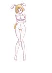  blush breasts carrot_(one_piece) female one_piece pubes pussy solo unknown_artist 