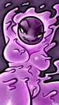  2017 armpits breasts fangs female gastly ghost hi_res looking_at_viewer nintendo not_furry pok&eacute;mon pussy siden solo spirit video_games 