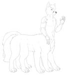  burez canine cybernetics cyborg fox foxtaur machine male mammal multi_leg multi_limb shadowpelt simple_background solo taur 