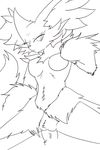  2017 anthro areola big_breasts black_and_white braixen breasts canine delphox digital_media_(artwork) duo e-01 erection female fox fur humanoid_penis looking_at_viewer male male/female mammal monochrome nintendo nipples nude penetration penis pok&eacute;mon pussy sex simple_background smile video_games white_background 