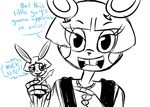  2015 animatronic anthro buckteeth dialogue english_text five_nights_at_freddy&#039;s five_nights_at_freddy&#039;s_2 inkyfrog lagomorph looking_at_viewer machine male mammal open_mouth rabbit restricted_palette robot simple_background smile solo talking_to_viewer teeth text toy toy_bonnie_(fnaf) video_games white_background 