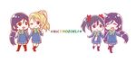  3girls ayase_eli chibi kanbayashi_makoto love_live!_school_idol_project multiple_girls school_uniform tagme toujou_nozomi yazawa_nico yuri 