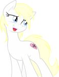  &lt;3 accu(artist) anonymous(artist) aryanne earthpony edit fan_character female happy ohyou smile standing swastika vector 