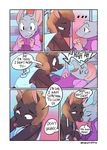  2017 anthro bat blush clothed clothing comic cum cum_on_face cute digital_drawing_(artwork) digital_media_(artwork) dosent english_text eyes_closed fur laugh love male male/male mammal open_mouth relationship rodent text 