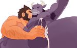  armpit_hair armpits bangcanine bovine cattle human male male/male mammal 