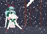  2017 big_breasts blitzen breasts cervine christmas deer elae_meltaea fibs herm holidays huge_breasts intersex mammal nude reindeer sad snow solo st._blitzen vector 